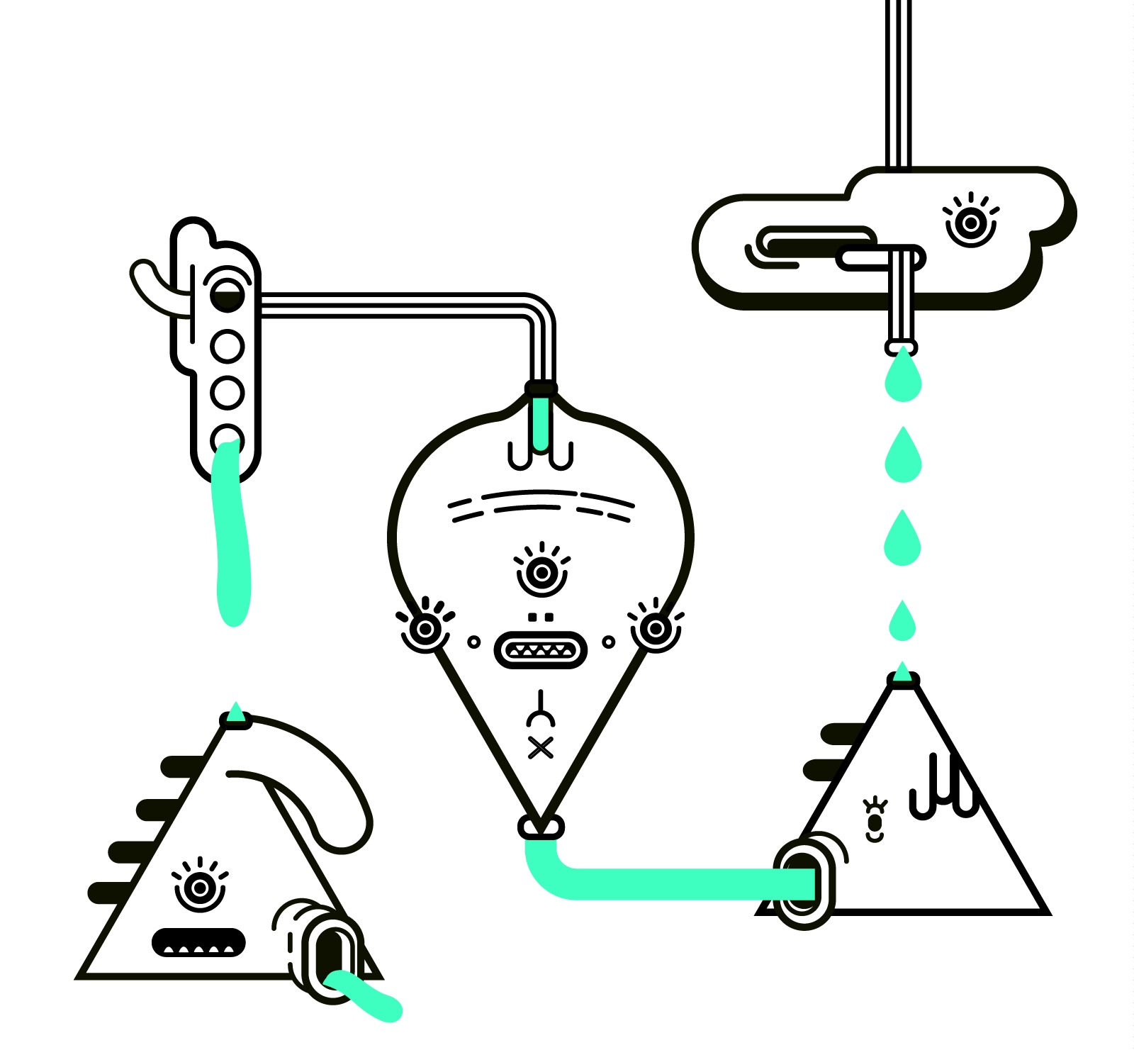 Line illustration